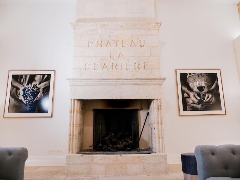 Chateau La Clariere Saint-Magne-de-Castillon Bagian luar foto